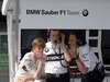 GP MALESIA, Venerdi', April 3, 2009  Malaysian Grand Prix Sepang Circuit Malaysia. BMW Sauber F1 Team driver Nick Heidfeld (GER) talks with his Engineers. This image is copyright free for editorial use © BMW AG 